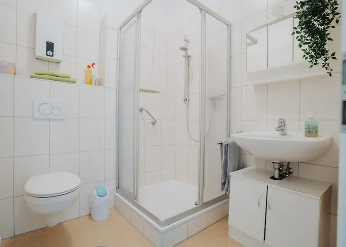 Grosse Altbauwohnung In Fuer 7 Gaeste * 博帕德